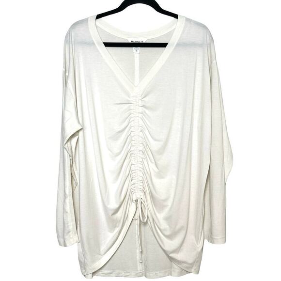 Athleta Women’s Bundle Mindset Pullover and Crossover Ruched Top Size XL - Picture 6 of 9